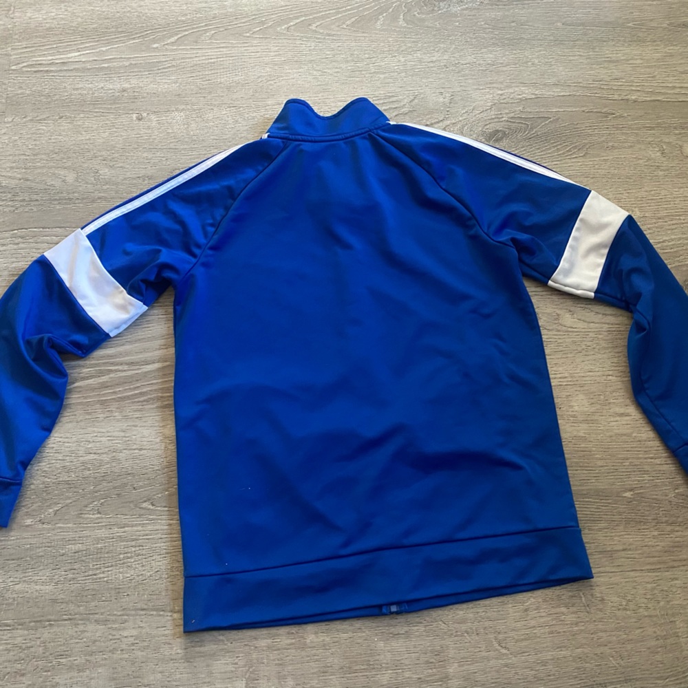 Adidas Bright Blue with pickets Track Jacket